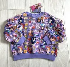新品　ディズニー　littc LINK フリルトレーナー　90