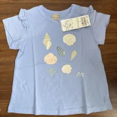 新品未使用 プティマイン Tシャツ トップス 90サイズ 海 夏服 保育園のサムネイル