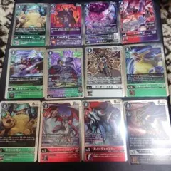デジモンカードゲーム⑨　レアランクランダム詰め合わせ12枚