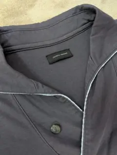 JOSEPH HOMME スキッパーシャツ ヘンリーネック ダークグレー 半袖のサムネイル