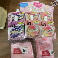 サンリオキャラクターズ　非売品　クールタオル　A.B2種　2箱セット ゼリー6個