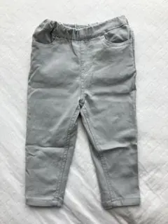 petit main/グリーン パンツ 80