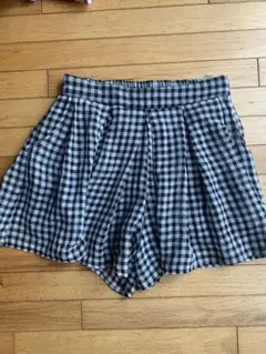 オリーブデオリーブ　キュロットスカート　ギンガムチェック