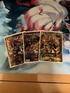 ドキドキ強いデッキ 赤白サムライ シークレット3種 - メルカリ