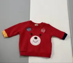 HOT BISCUITS 赤 トレーナー 70