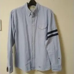 Champion ボタンダウンシャツ ライトブルー