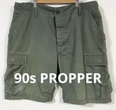 90s PROPPER ハーフ パンツカーゴ リップストップ M-R プロッパーのサムネイル