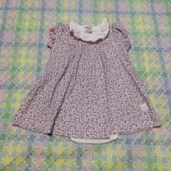 PETIT BATEAU 小花柄 ロンパースのサムネイル