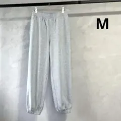 美品 ユニクロ スウェットパンツ グレー M レディース 定番