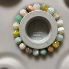 ボツワナアゲートのブレスレット 16cm