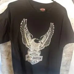Harley-Davidson 半袖Tシャツ ブラック イーグル Mのサムネイル