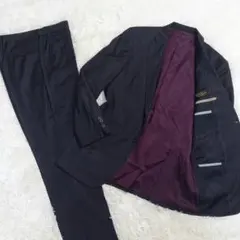 ポールスミス ロロピアーナ 120 セットアップ スーツ ダークグレー Lサイズ