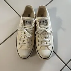 コンバース　キャンバス　オールスター　OX ホワイトUS5 ALL STAR