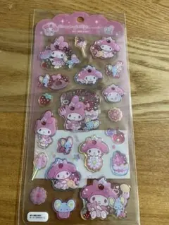 マイメロディー　ドロップジュエリーシール