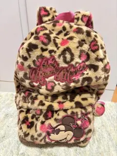 【平成⭐︎美品】TDR ミニーマウス ヒョウ柄リュック