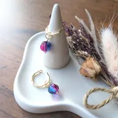 No.339　イヤーカフ　ハンドメイド
