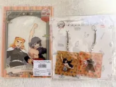 鬼滅の刃 ご当地 ミニクリアファイル 根付け 大阪 煉獄 伊之助