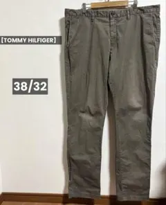 トミーヒルフィガー 総柄 チノパン 38/32 ストレート