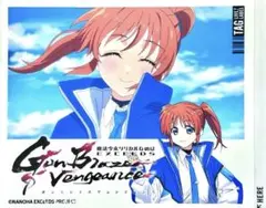 魔法少女リリカルなのは EXCEEDS ガンブレ なのは ラベル缶 ステッカー