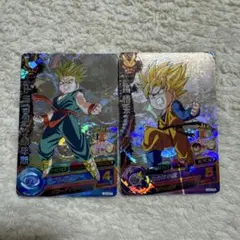 ドラゴンボールヒーローズ トランクス 孫悟天 H3-CP7 H3-CP6