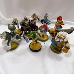 も*ち様 ゼルダの伝説 アミーボ13種セット　マイクロファイバー付 も*ち様 ゼルダの伝説 アミーボ13種セット マイクロファイバー付