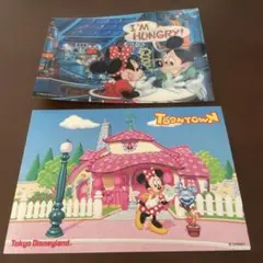 東京ディズニーランド ポストカード2枚セット