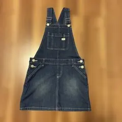 MPS デニム オーバーオールスカート 140