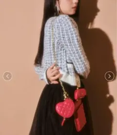 FURFUR キルティング3SETマルチショルダー 赤