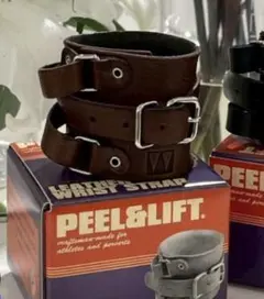 WEEKEND sequel peel&lift レザーブレス BROWN