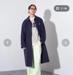 【GEVACO/ゲバコ】高密度ウェザーステンカラーコート スプリングコート