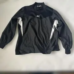 ミズノブラック 長袖 シャカシャカスポーツウェア
