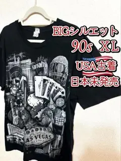 00s 平成 グランジ Tシャツ y2k オーバーサイズ archive カジノ