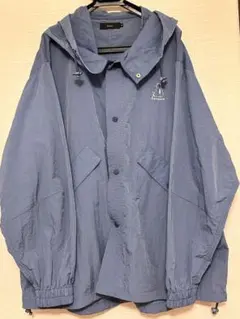 【harapeco】Wind Jacket ブルー