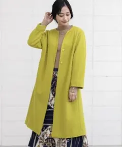 【最終価格】ブージュルード　ノーカラーコート