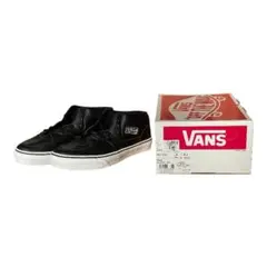 VANS HALF CAB ブラック レザー スニーカー US9.5.NR.NC - メルカリ