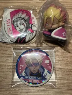 ブルーロック　サイバーパンク　シャイニー缶バッジ　おねむたん　士道龍聖