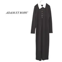 アダムエロペ 24SS サステナブル シャツロンパース ブラック F - メルカリ
