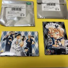 コナンランド ランダムスクエア缶バッジ　佐藤高木松田萩原諸伏降谷伊達　紅葉平次