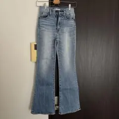 moussy フレアスキニーデニム