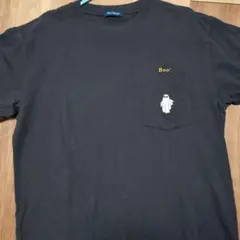 Bleu Bleuet 刺繍 ポケットTシャツ