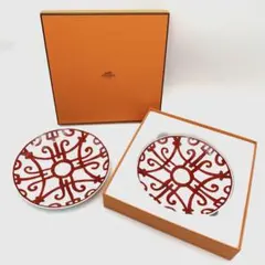 HERMES　エルメス　バルコンデュガダルキヴィール　17cm　2枚セット　箱のサムネイル
