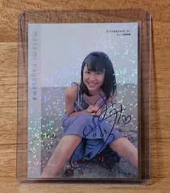 長澤まさみ 青箔サインカード