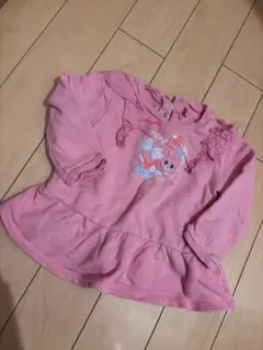 ホットビスケッツ　トレーナー　90 ピンク