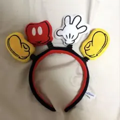 東京ディズニーリゾート カチューシャ ミッキー バネ
