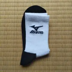 Mizuno スポーツソックス ホワイト/ブラック