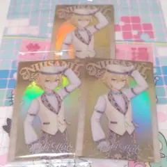 にじさんじ ウエハース プラカード 卯月コウ 3枚セット