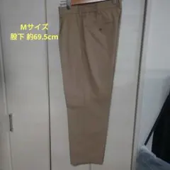 タックワイドパンツ ユニクロ スラックス