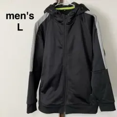 メンズ　ジャージ　長袖　L スポーツ　フード　パーカー