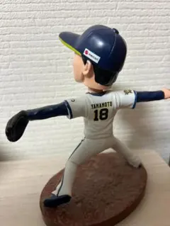 カープ佐々木泰選手ボブルヘッド人形カープファンクラブ赤組グッズ