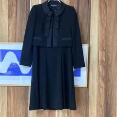 MICHIKO LONDONKOSHINOブラックワンピーススーツ 礼服　喪服